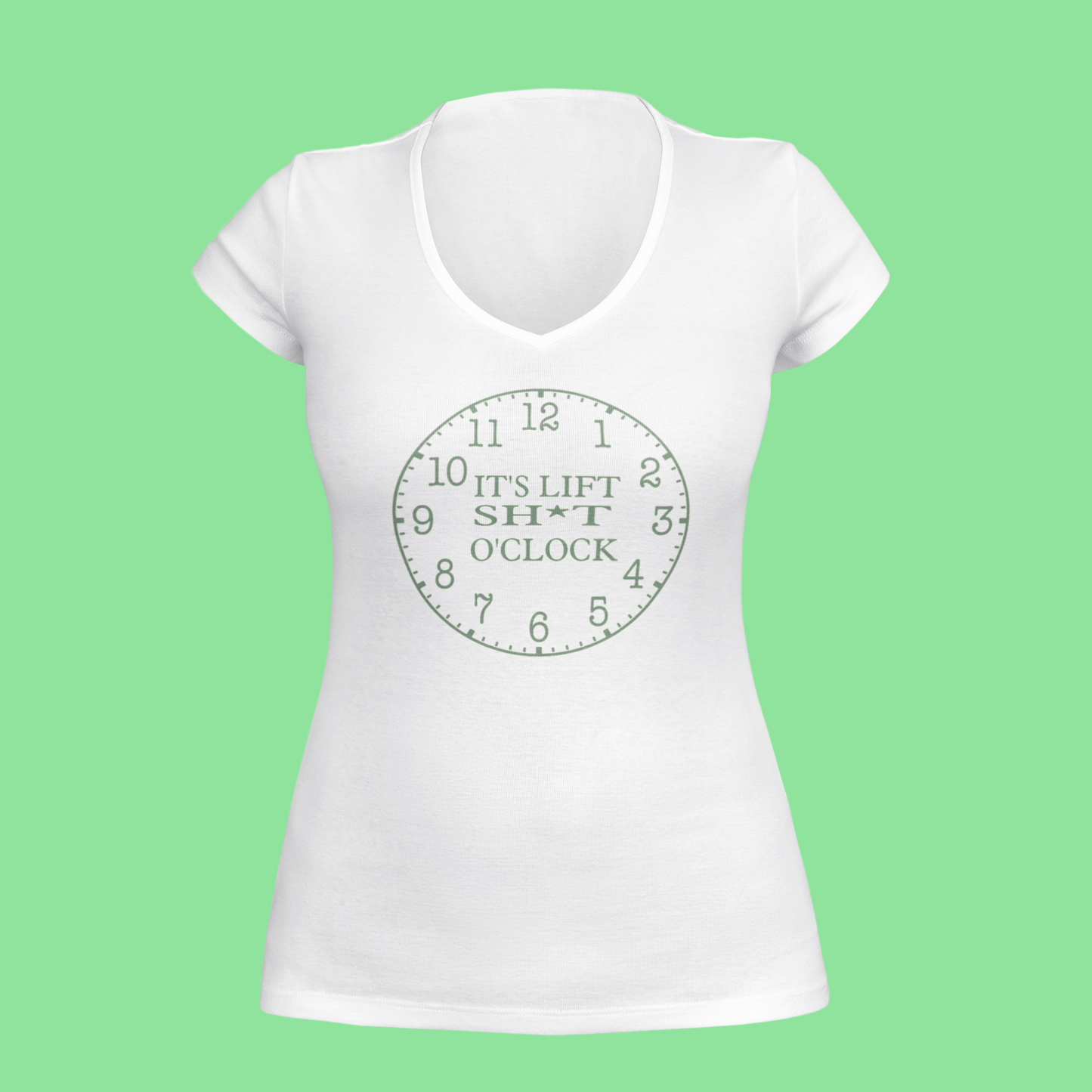 It's Lift Sh*t O'Clock Women's T- Shirt Option 1