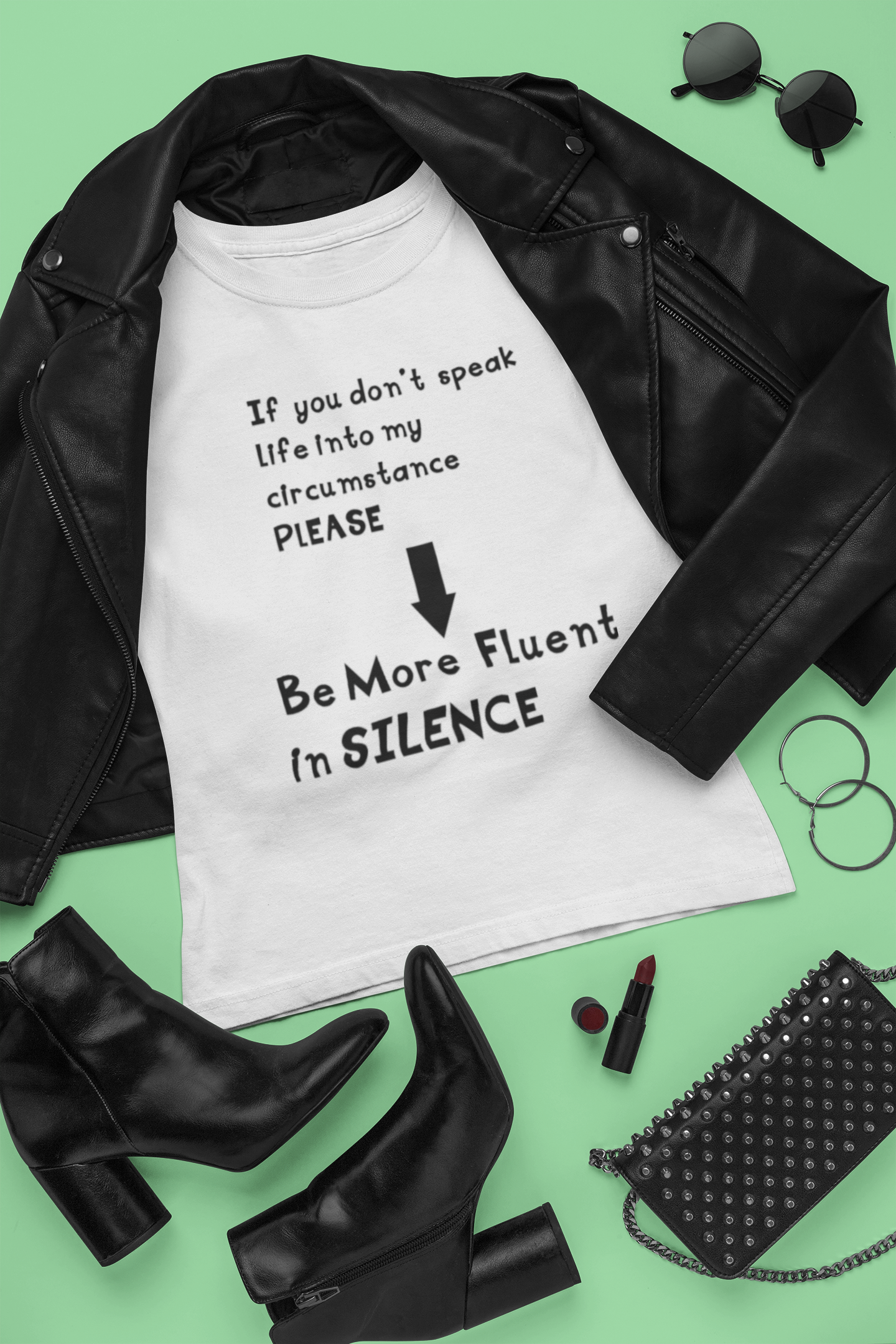 Be More Fluent in Silence  Women's T-Shirt